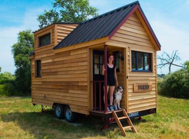 A 8x14 tiny house like this costs around $50,000......