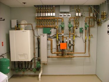 Central control for a radiant heat system