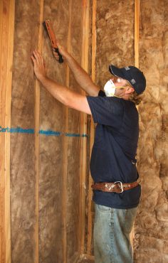 CertainTeed MemBrain offers a ventilation option for moisture build-up between exterior walls and the interior finished panels, thus reducing potential mold and rot damage