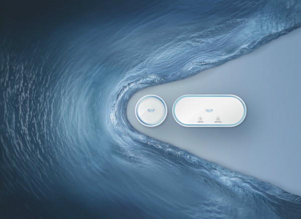 The Grohe Sense and Grohe Sense Guard water management system offers reliable protection against costly water damage by notifying homeowners about excess moisture or leaks using a convenient smartphone app.