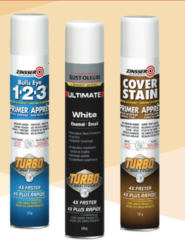 You NEED The Rustoleum Turbo Can For Fast Results!! 
